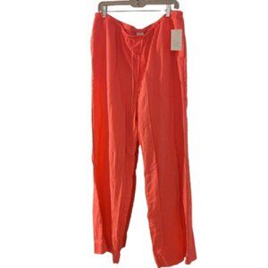 A New Day coral color drawstring pant NWT size XL